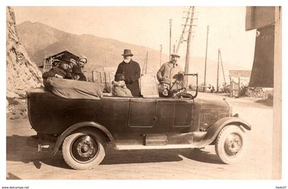 Menton - Février 1928 - Carte-photo