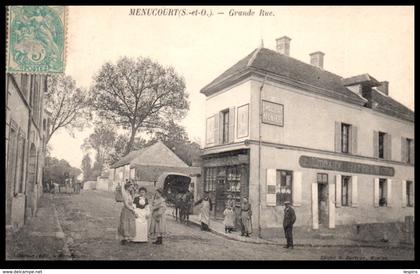 95 - MENUCOURT -- Grande rue