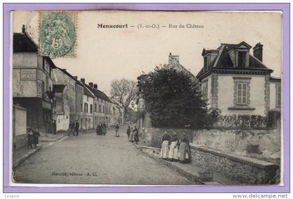 95 - MENUCOURT --  Rue du Château