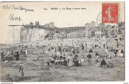 Mers-les-Bains - La Plage à Marrée basse