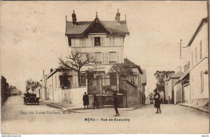 CPA MÉRU - Rue de BEAUVAIS (131010)