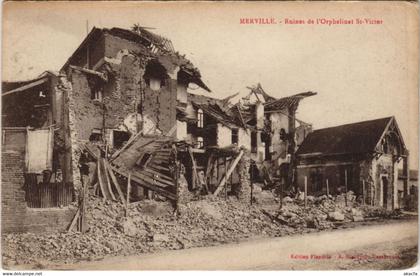 CPA MERVILLE - Ruines de l'Orphelinat (136027)