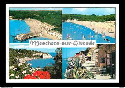 17 - Meschers - Multivues - Bateaux - CPM - Voir Scans Recto-Verso