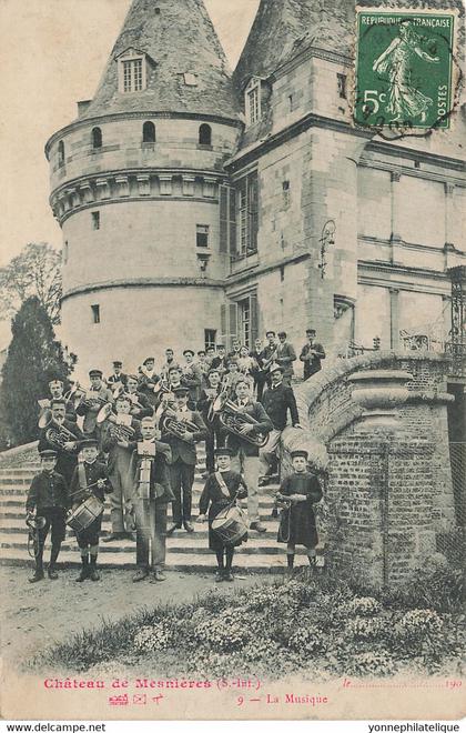 76 - SEINE MARITIME - MESNIÈRES-EN-BRAY - château - la musique - superbe - 10612