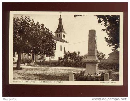 74 messery le monument & l'église édit. combier