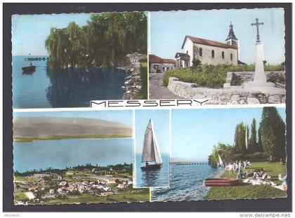 MESSERY  et le Lac Léman - format cpm