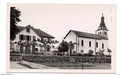 Messery - La Mairie et l'Eglise  - CPSM°J