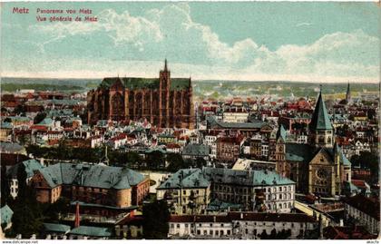 CPA AK METZ - Panorama von METZ - Vue générale de METZ (455045)