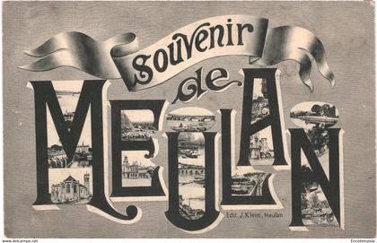 CPA- Carte Postale -France Meulan-Souvenir de Meulan 1906  VM42750+