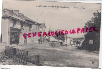 87- MEZIERE SUR ISSOIRE - MEZIERES- LA GRANDE RUE  - HOTEL DU CHENE VERT