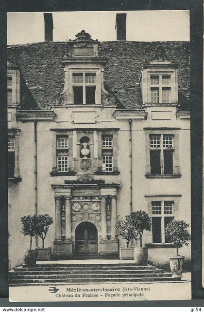 MEZIERES SUR ISSOIRE - MEZIERE - CHATEAU DU FRAISSE  FACADE PRINCIPALE- zbp 98