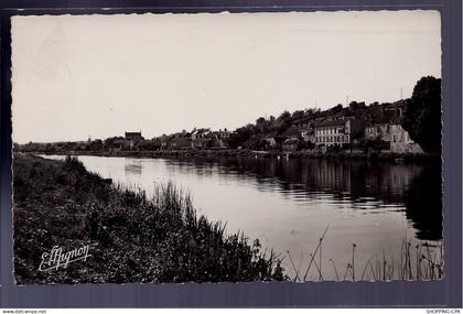 89 - Migennes - Les bords de l' Yonne -  Voyagé - Dos divisé