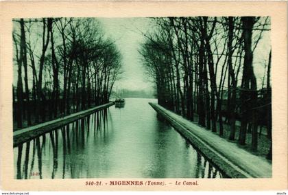 CPA MIGENNES - Le Canal (108456)