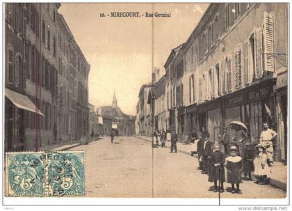 Carte Postale Ancienne de MIRECOURT