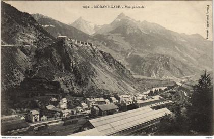 CPA MODANE-FOURNEAUX Modane-Gare - Vue Generale (1191329)