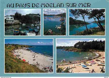 29 - Moelan sur Mer - Multivues - Plages - Voir Scans Recto Verso