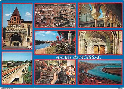 82 - Moissac - Multivues - Raisins - CPM - Voir Scans Recto-Verso