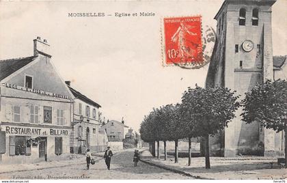 MOISSELLES - Eglise et Mairie