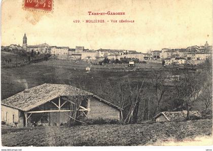 Carte postale ancienne de MOLIERES