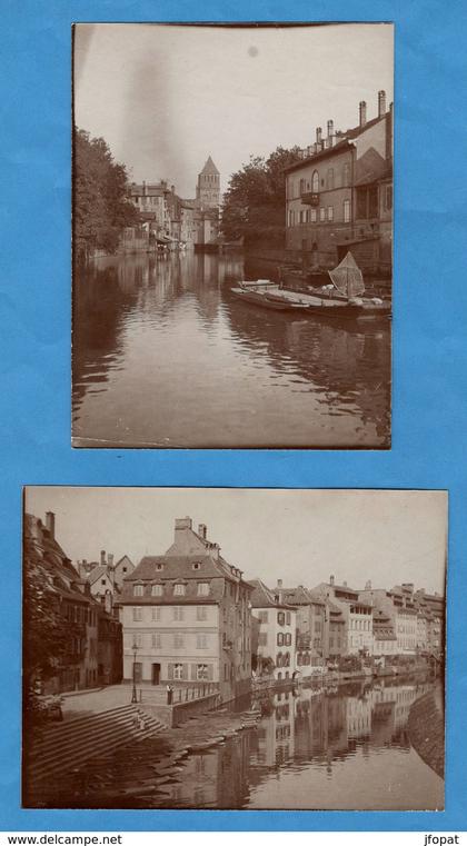 67 BAS RHIN - STRASBOURG lot de deux photos originales