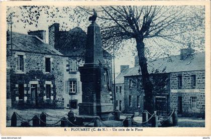 CPA PLOUARET - Un coin de la Place (104170)