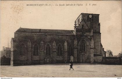 CPA MONCOUTANT La Facade Laterale de l'Eglise (1141041)