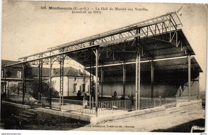 CPA AK MONFLANQUIN-Le Hall du Marche aux Volailles (264173)