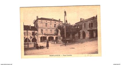 MONFLANQUIN .... PLACE CENTRALE