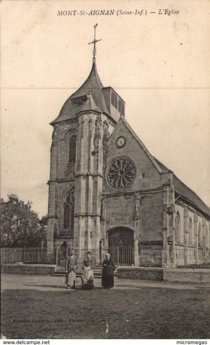 76 - MONT-SAINT-AIGNAN - L'Eglise