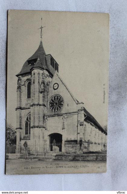 M354, Mont Saint Aignan, l'église, Seine Maritime 76