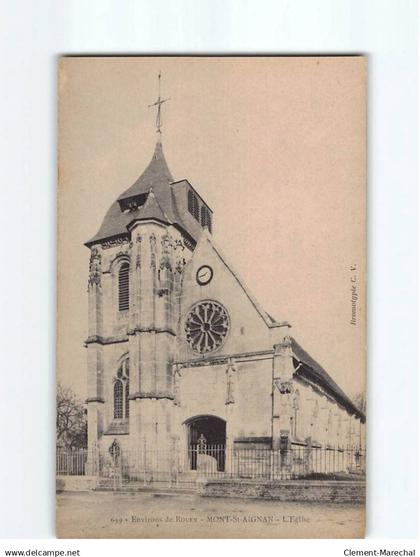 MONT SAINT AIGNAN : L'Eglise - état