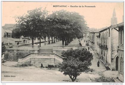 Carte Postale Ancienne de MONTAGNAC