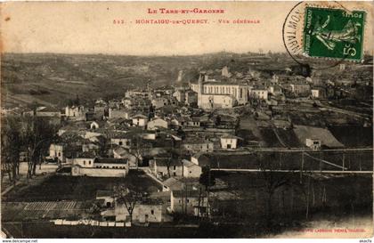 CPA Le Tarn-et-Garonne - MONTAIGU-de-Quercy - Vue générale (293310)