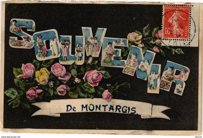 CPA MONTARGIS - Souvenir de MONTARGIS (251621)