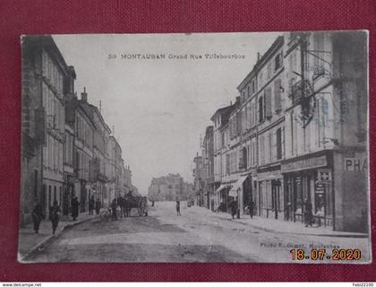 CPA - Montauban - Grand'Rue Villebourbon