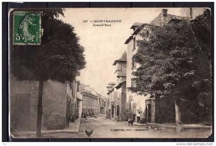 12 - Montbazens - Grand'Rue