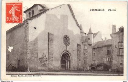 12 - MONTBAZENS --  L'Eglise