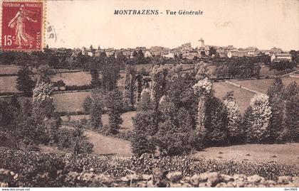 MONTBAZENS - Vue Générale