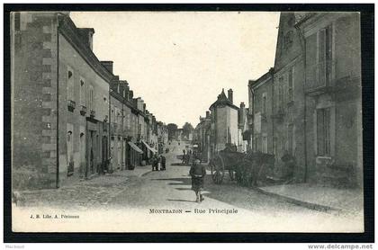 37 - MONTBAZON - Rue principale - ANIMÉE