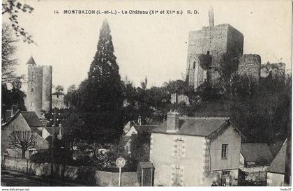 Montbazon - Le Château (XIe et XIIe siècle)