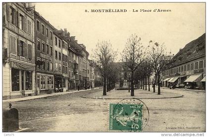 MONTBELIARD 25 - La Place d'Armes