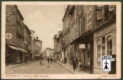 42 Montbrison - MONTBRISON (Loire) - Rue Tupinerie - sépia