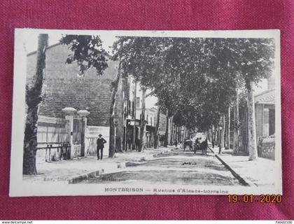 CPA - Montbrison - Avenue d'Alsace-Lorraine