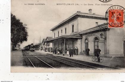 MONTELIMAR LA GARE VUE INTERIEURE