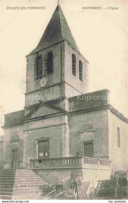 14007850 Montendre Jonzac 17 Charente-Maritime Eglise