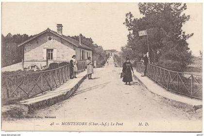 MONTENDRE - Le Pont