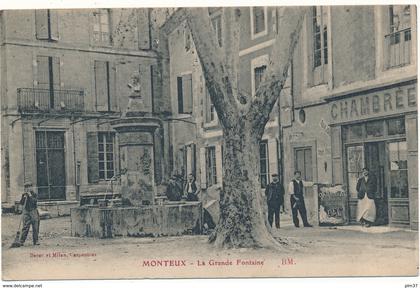 MONTEUX - La Grande Fontaine