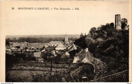 CPA MONTFORT-L'AMAURY - Vue générale (102982)