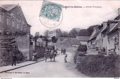 72 - sarthe - MONTFORT LE ROTROU - Montfort le Gesnois  - entrée principale