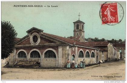 Carte Postale Ancienne de MONTIERS SUR SAULX-Comptoirs Français